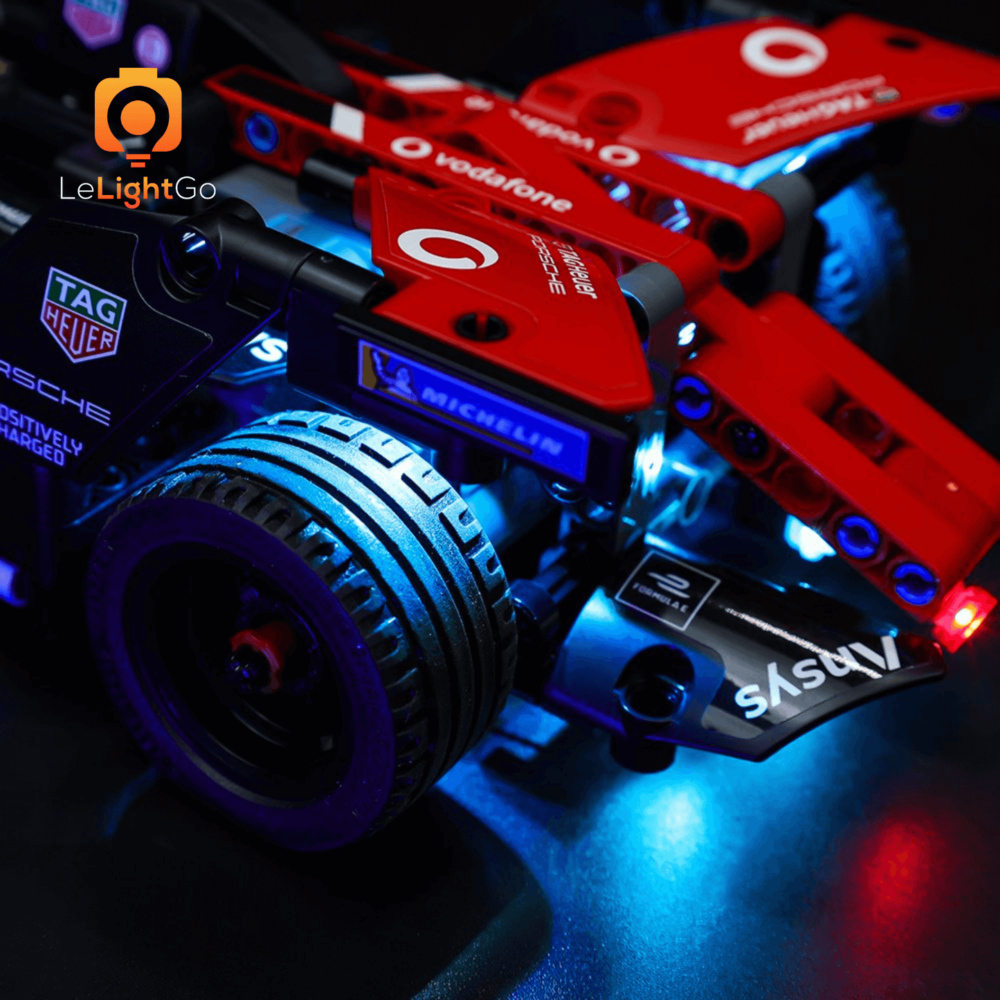 Light Kit For Formula E Porsche 99X Electric 42137