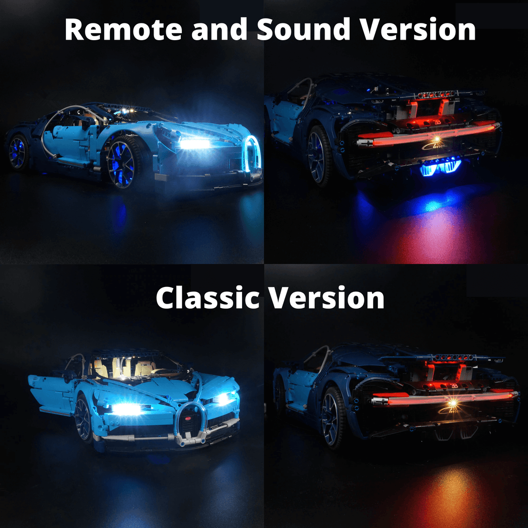 Lego bugatti light kit hotsell