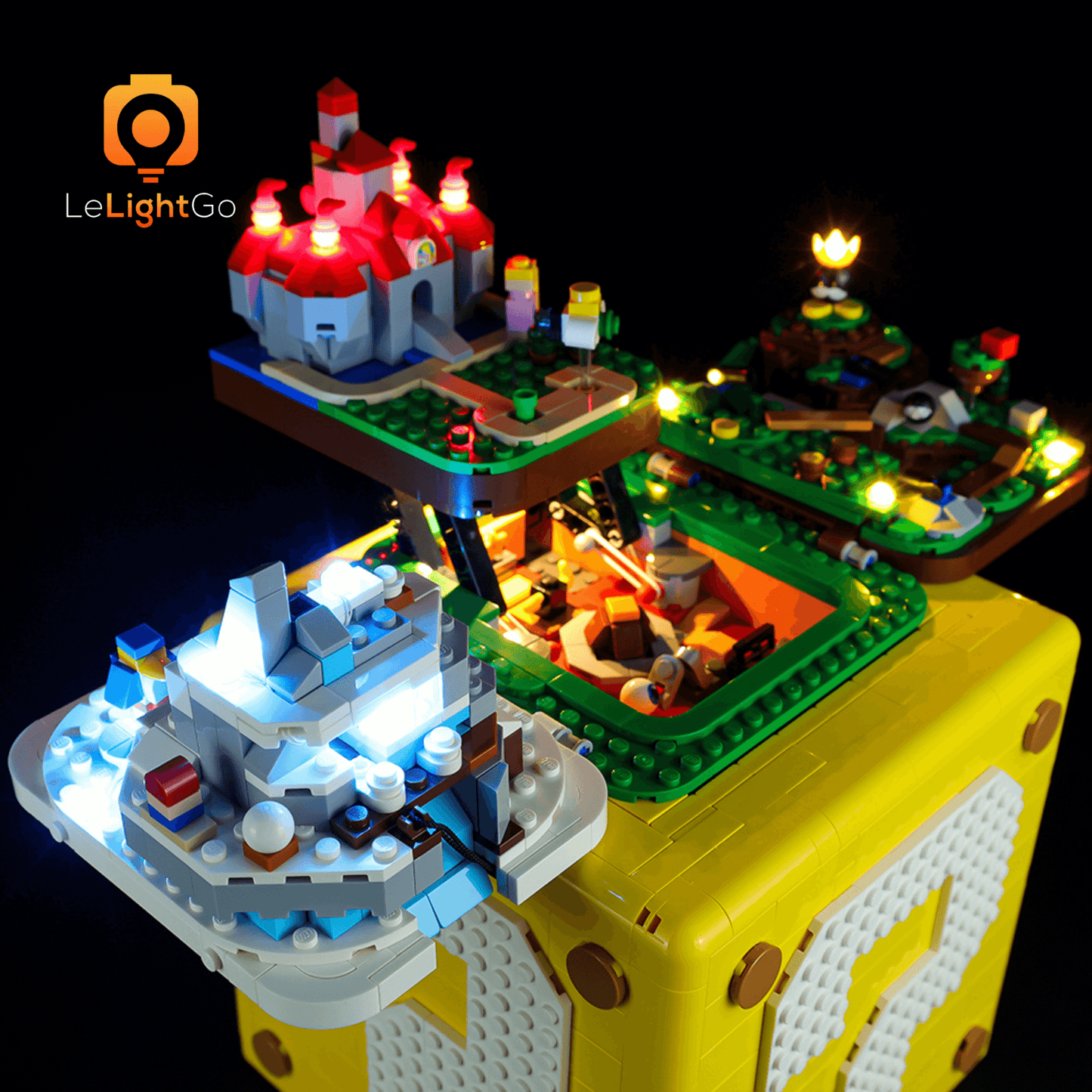 Light Kit For Super Mario 64 Question Mark Block 71395