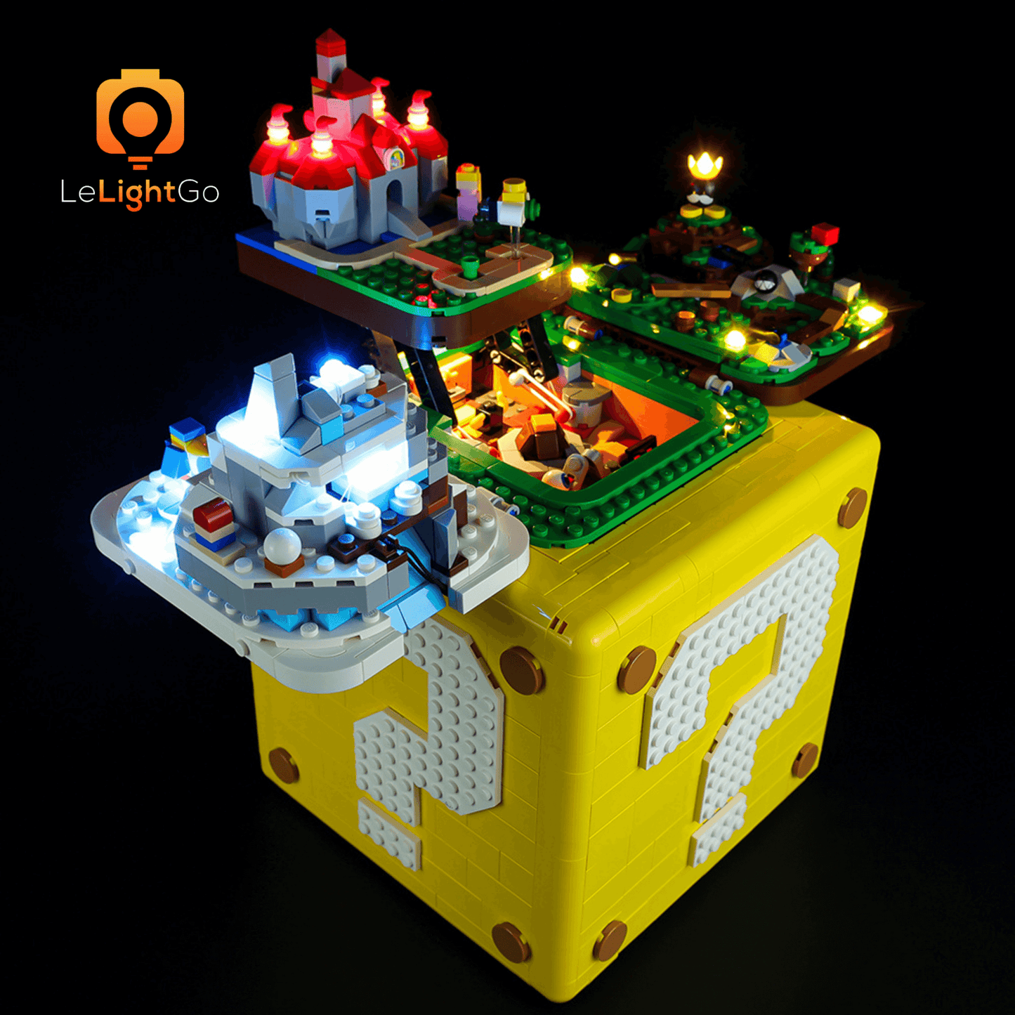 Light Kit For Super Mario 64 Question Mark Block 71395