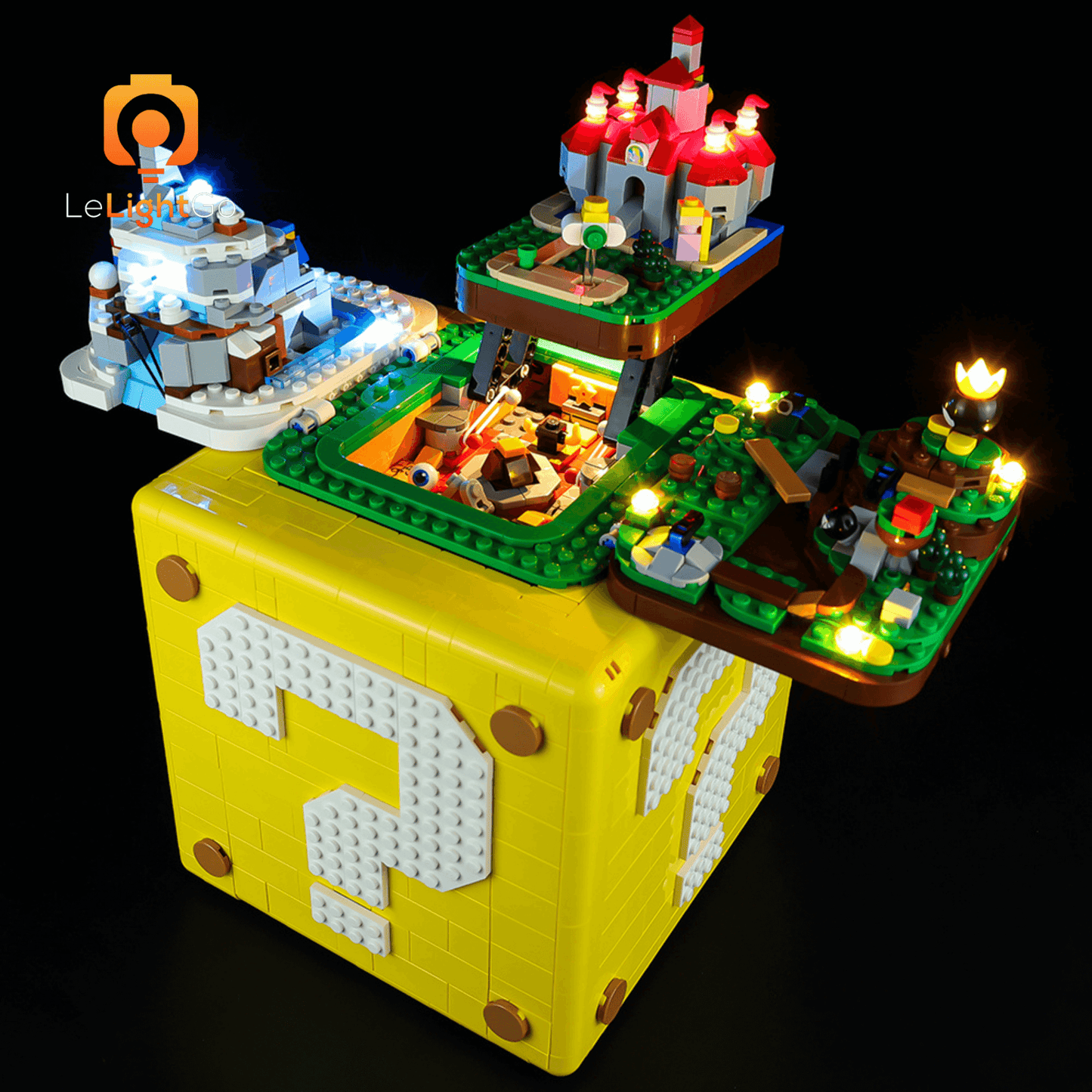 Light Kit For Super Mario 64 Question Mark Block 71395