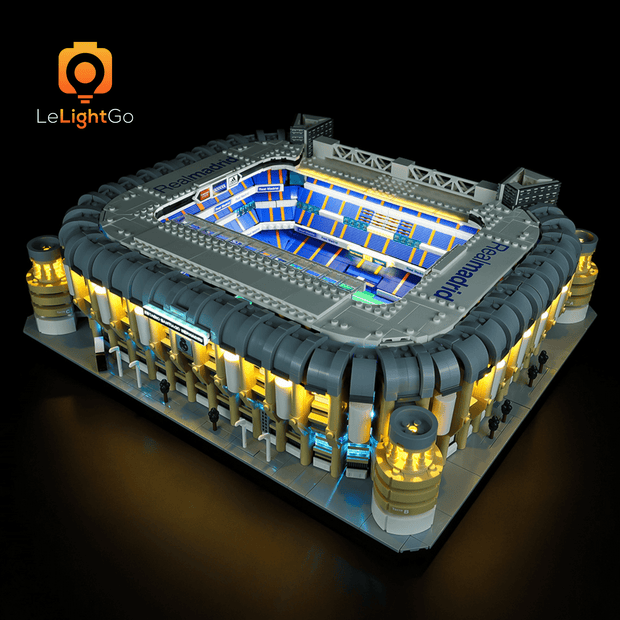 LEGO Real Madrid Santiago Bernabéu Stadium Builds Itself! 