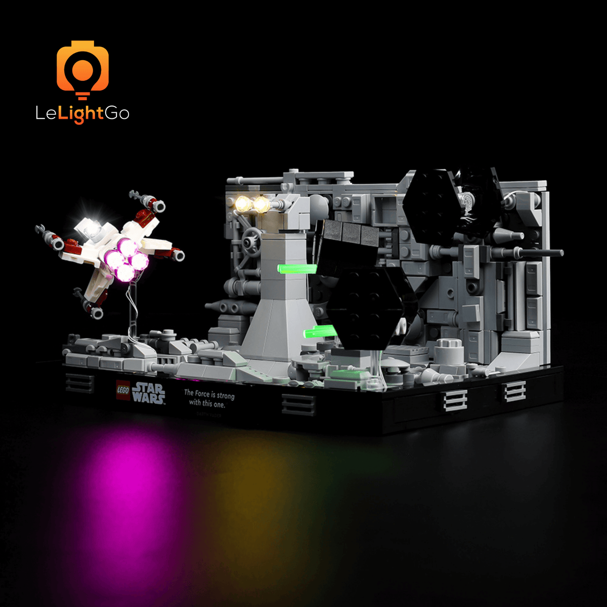 Light Kit For Death Star Trench Run Diorama 75329 – LeLightGo
