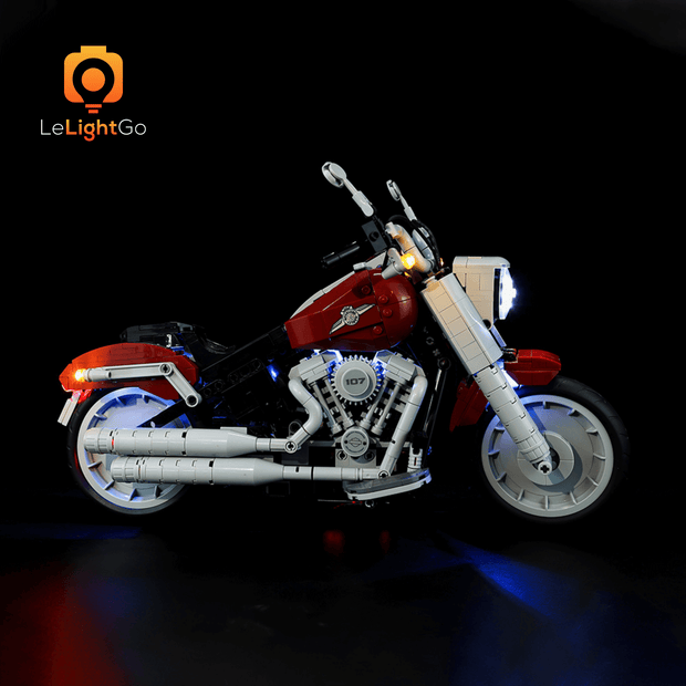 Lego harley davidson fat top boy 10269
