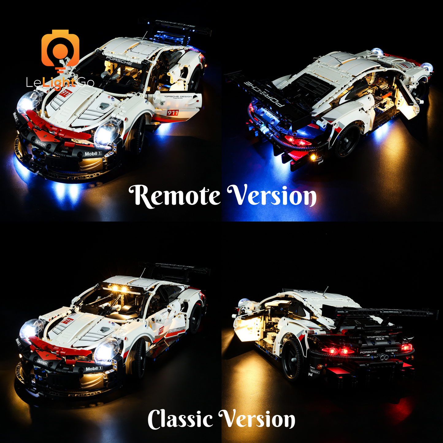 Light Kit For Porsche 911 RSR 42096