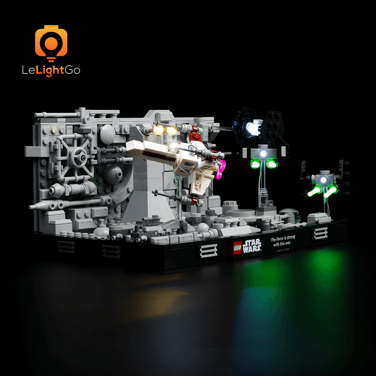 Light Kit For Death Star Trench Run Diorama 75329