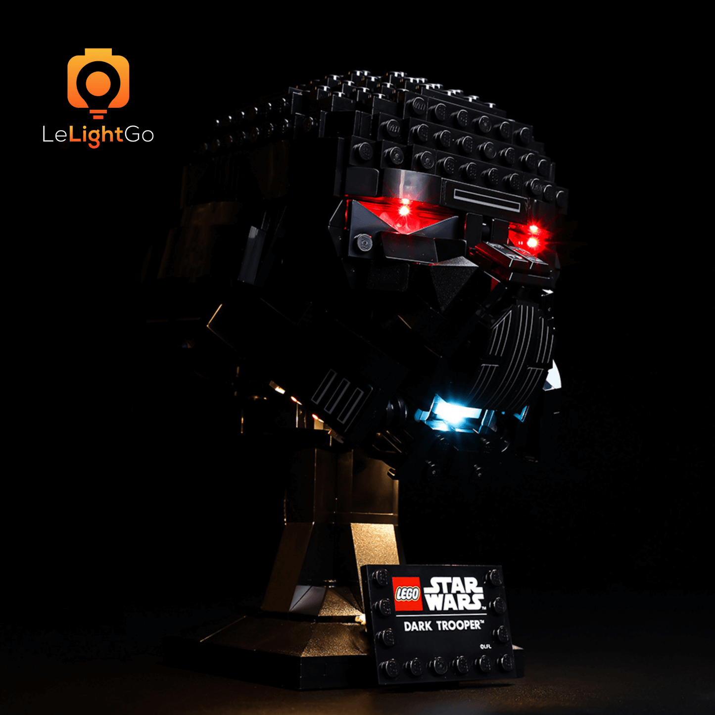 Light Kit For Dark Trooper Helmet 75343