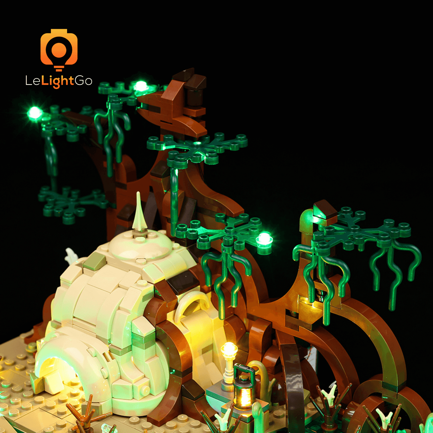 Light Kit For Dagobah Jedi Training Diorama 75330