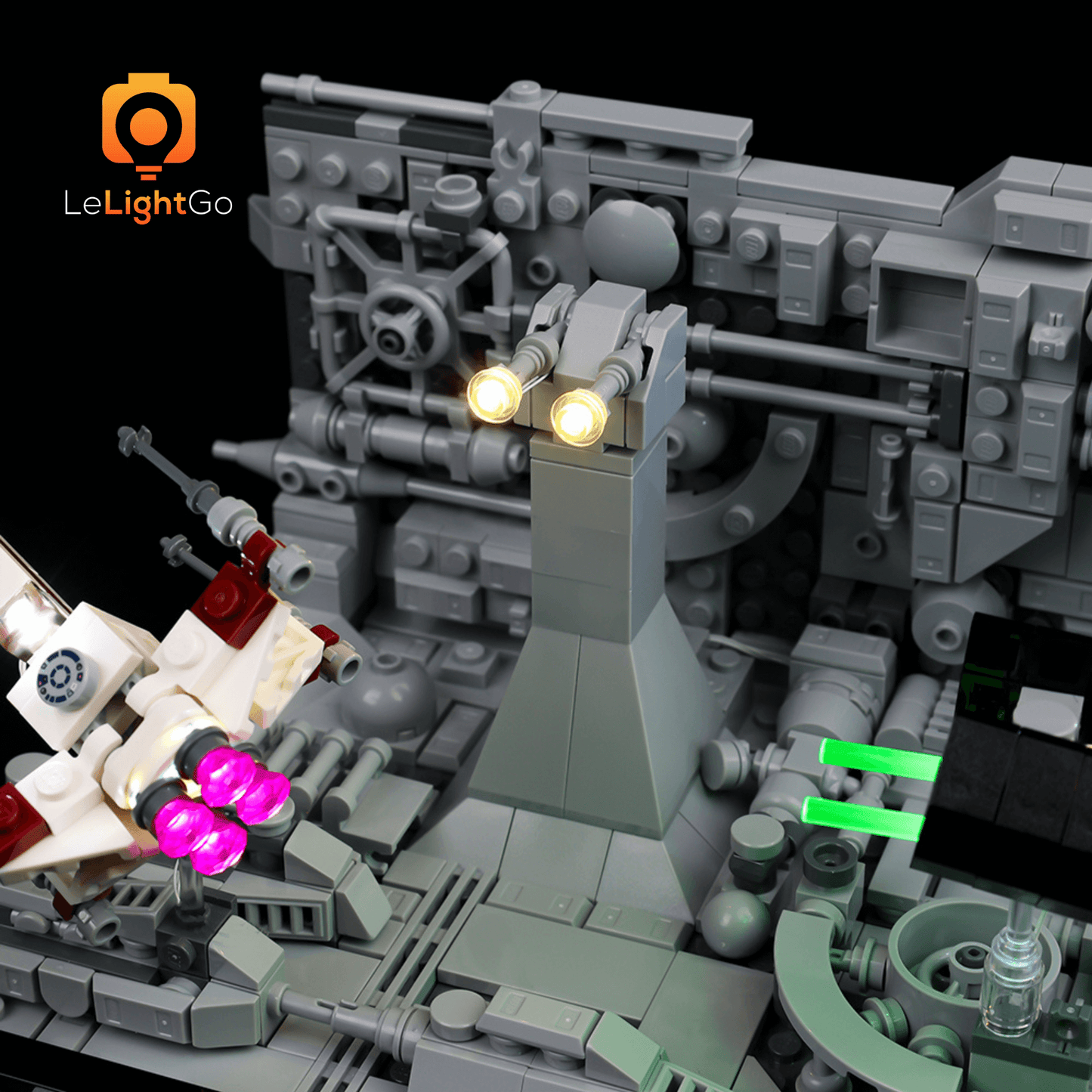 Light Kit For Death Star Trench Run Diorama 75329