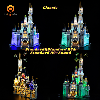 Light Kit For The Disney Castle 71040