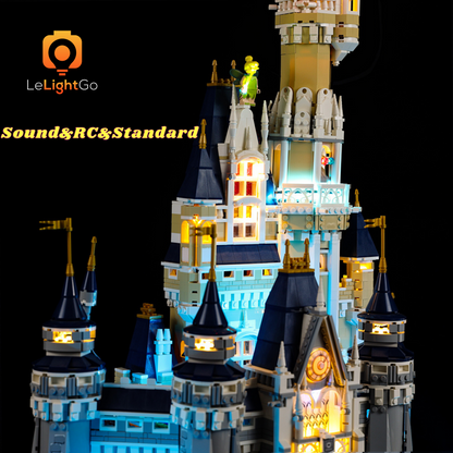 Light Kit For The Disney Castle 71040