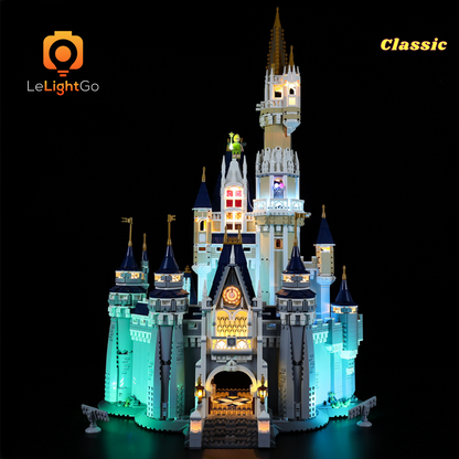 Light Kit For The Disney Castle 71040