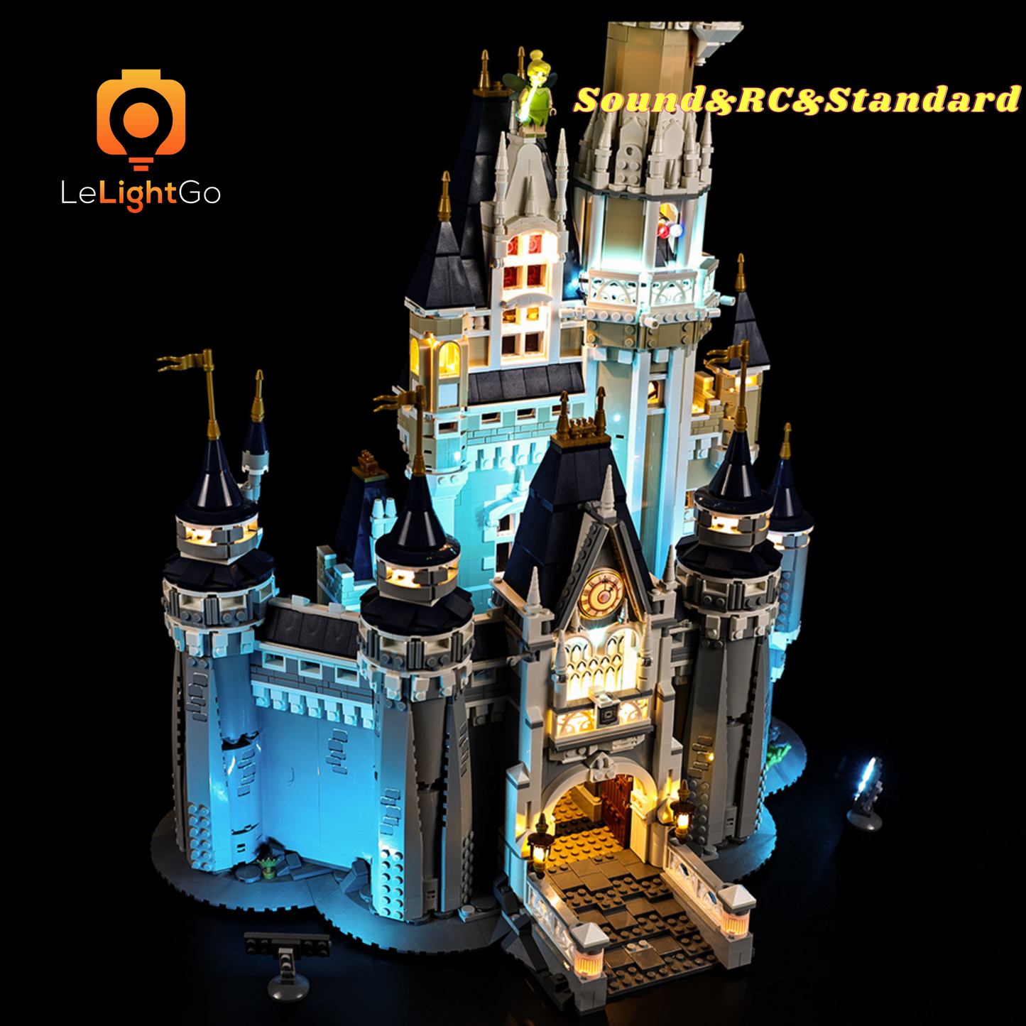 Light Kit For The Disney Castle 71040