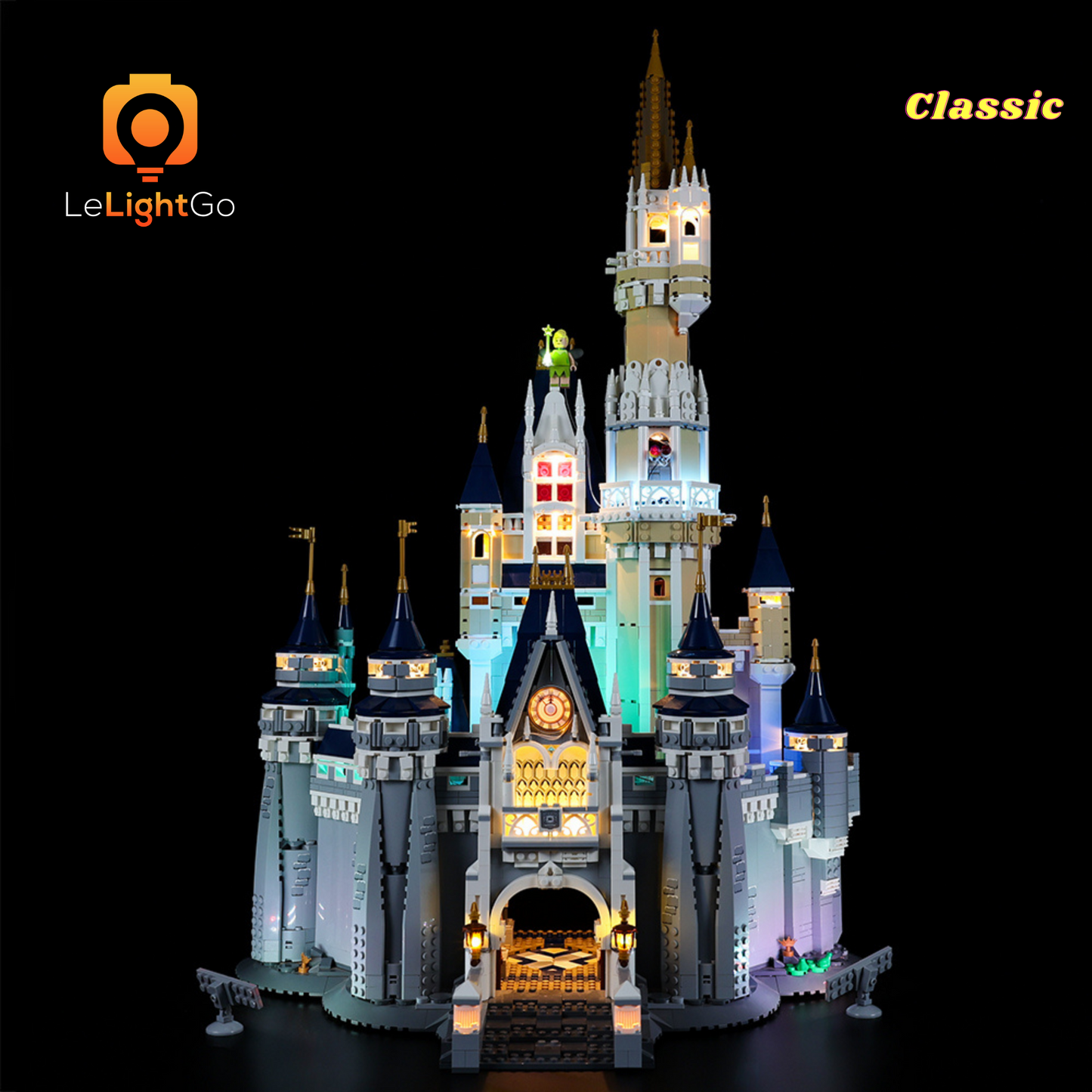 Light Kit For The Disney Castle 71040