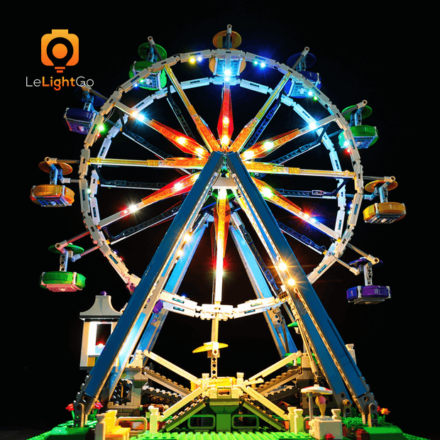 Lego ferris online wheel lights