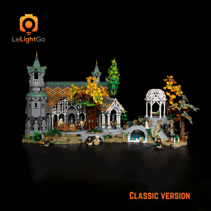 Light Kit For THE LORD OF THE RINGS: RIVENDELL 10316