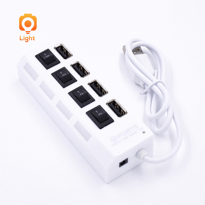 USB Hub with Switch for Light kits