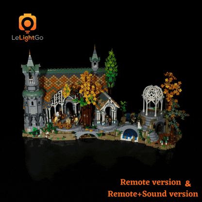 Light Kit For THE LORD OF THE RINGS: RIVENDELL 10316