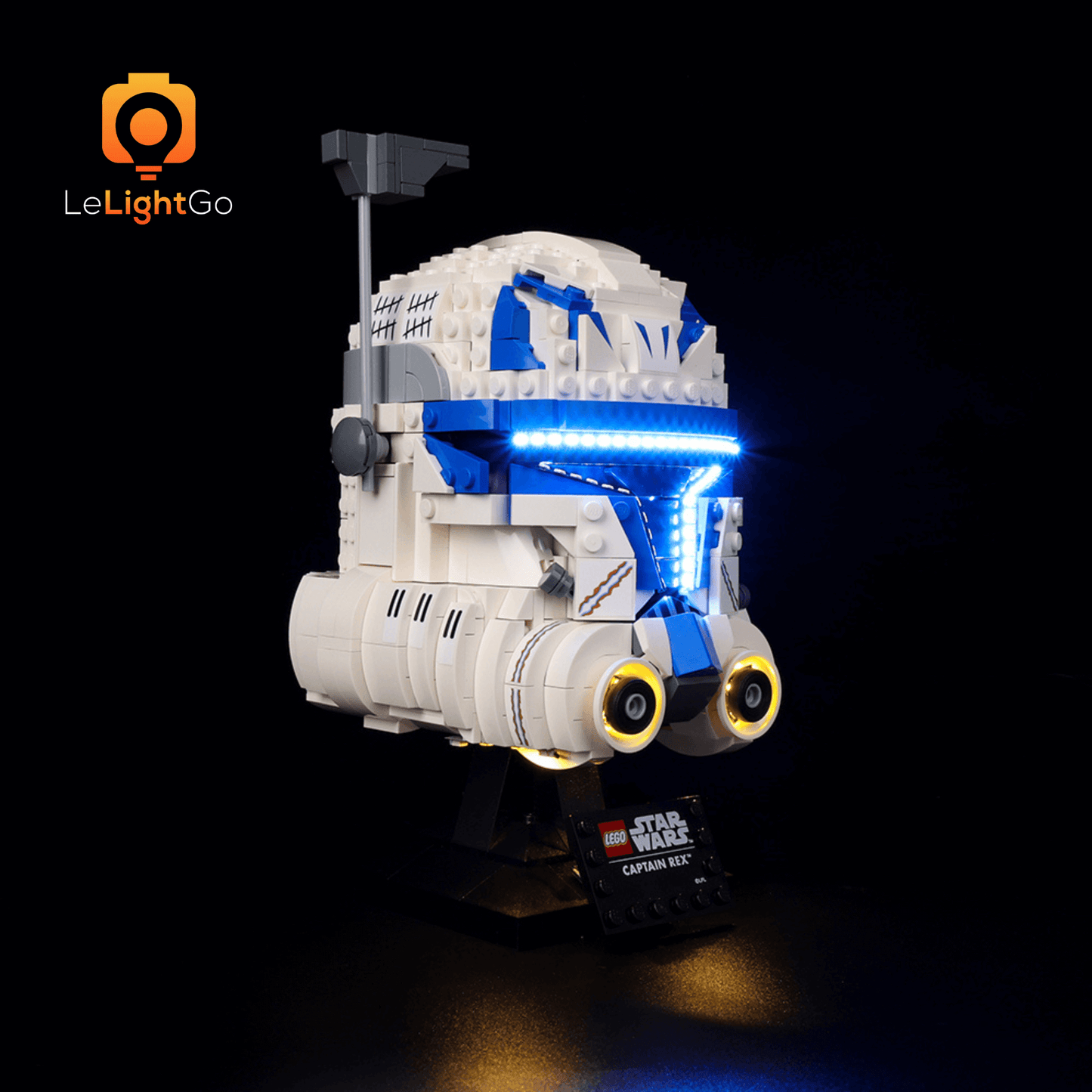 Light Kit For Captain Rex Helmet 75349