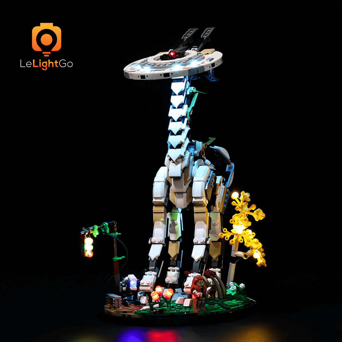 Light Kit For Horizon Forbidden West: Tallneck 76989 – LeLightGo Light Kit For Horizon Forbidden West: Tallneck 76989 – LeLightGo