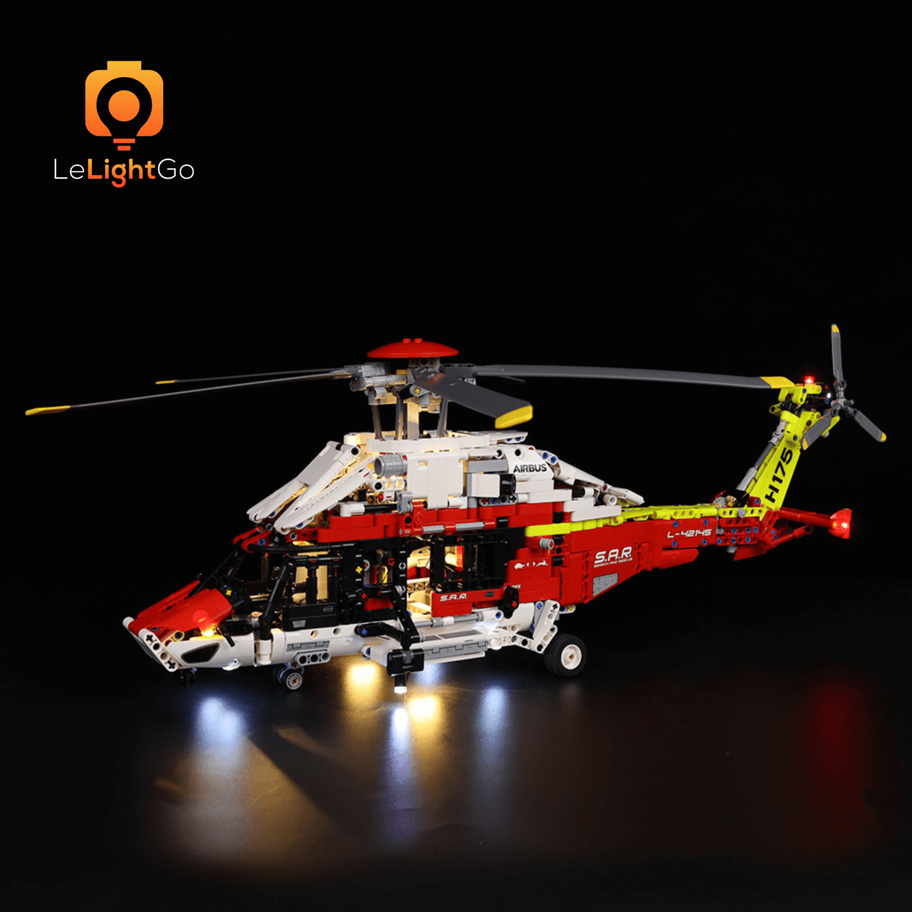 Light Kit For Airbus H175 Rescue Helicopter 42145 LeLightGo