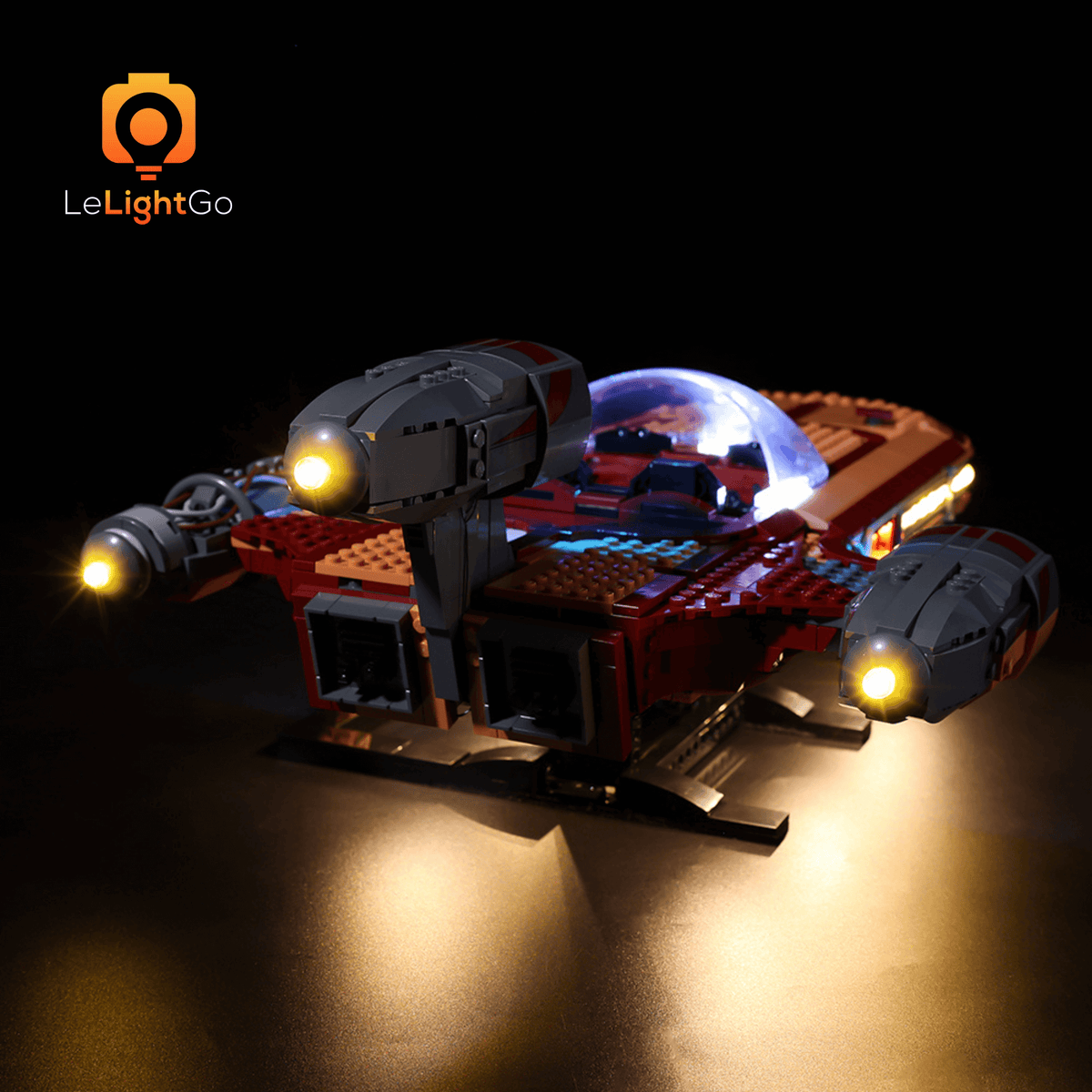 Light Kit For Luke Skywalker's Landspeeder 75341 – LeLightGo Light Kit For Luke Skywalker's Landspeeder 75341 – LeLightGo