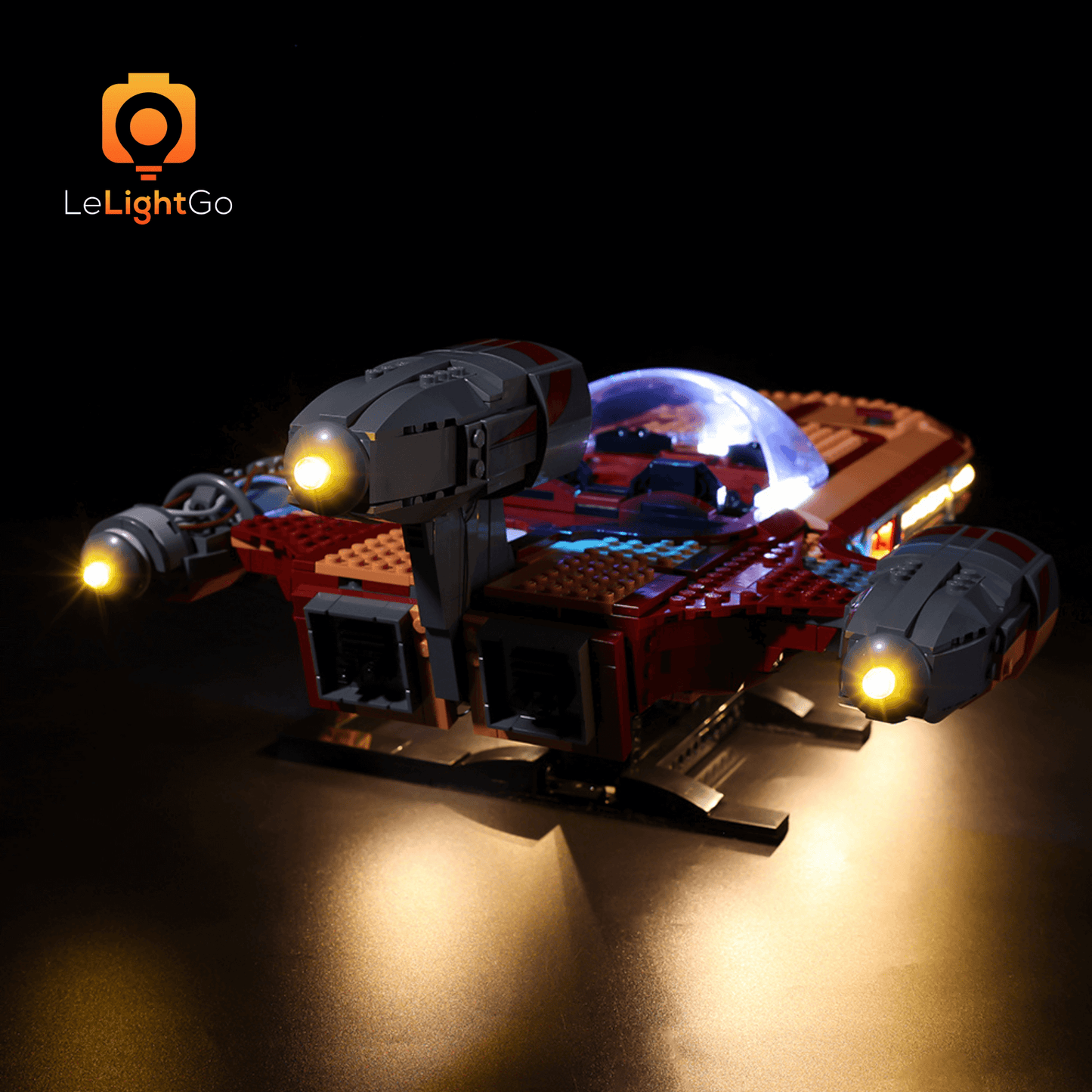 Light Kit For Luke Skywalker’s Landspeeder 75341