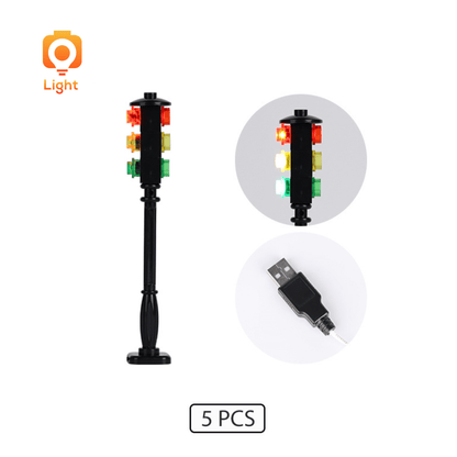 LeLightGo DIY 5PCS Street Lamp Post