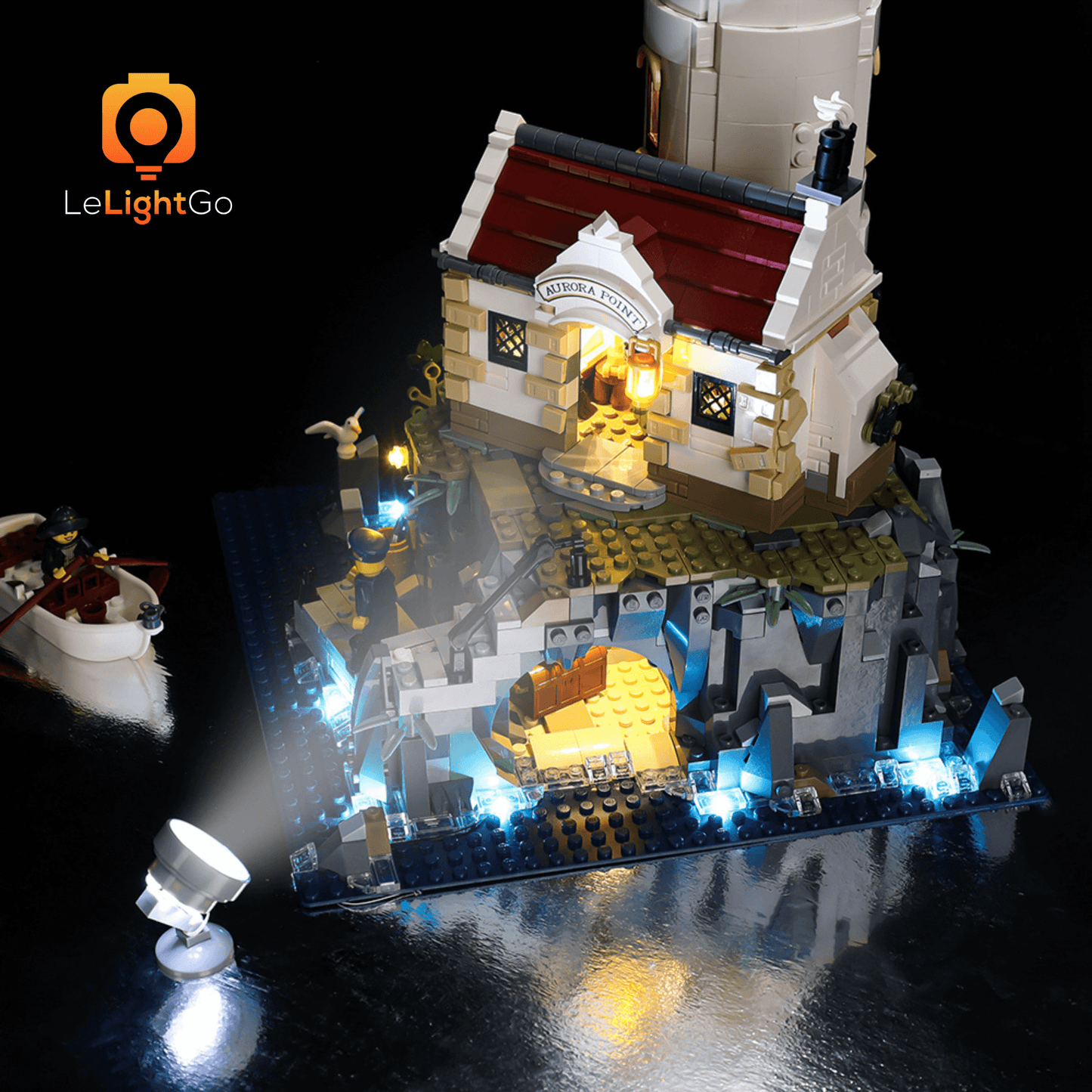 Light Kit For Motorized Lighthouse 21335