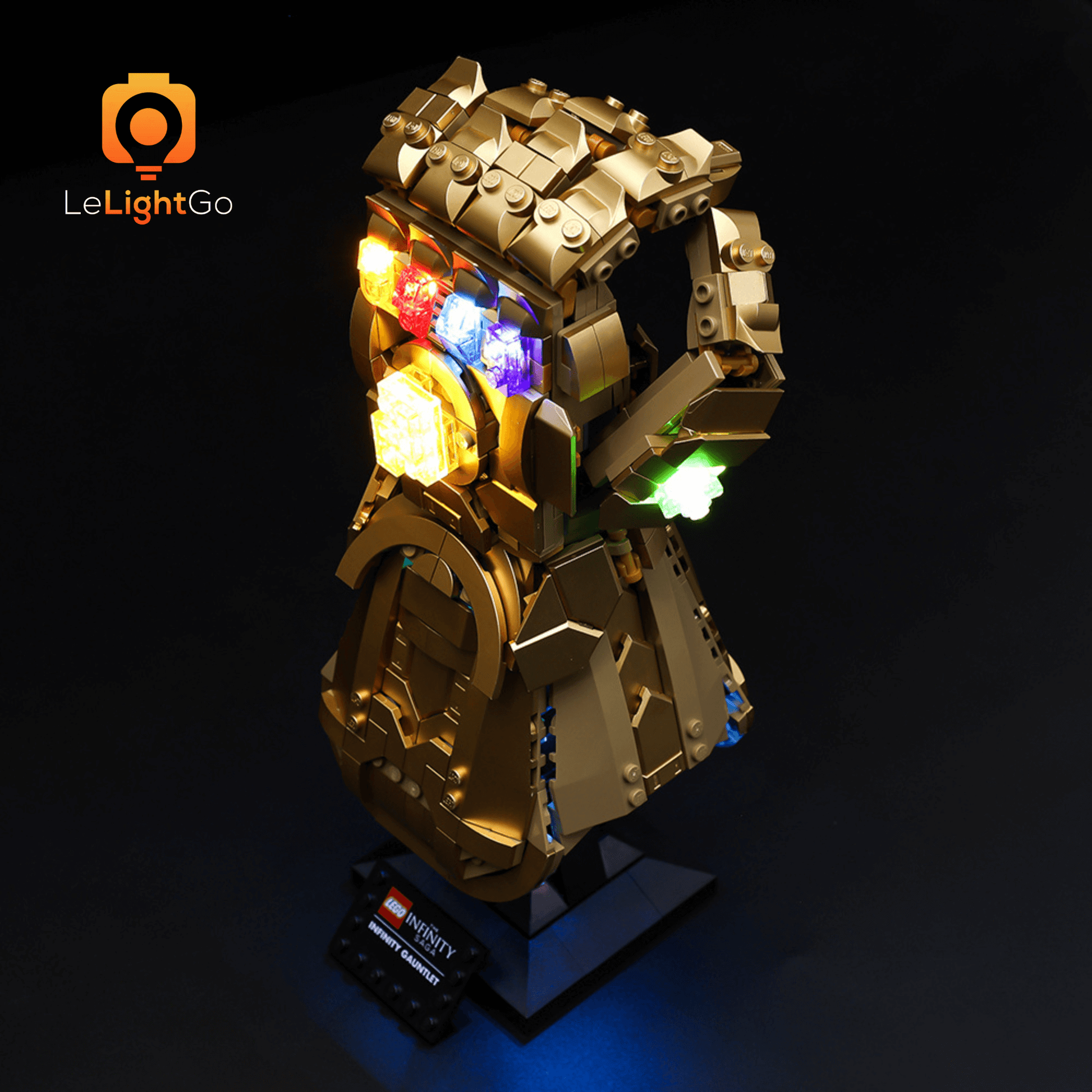 lego infinity handschuh beleuchtung Light Kit for Infinity Gauntlet 76191 Remote