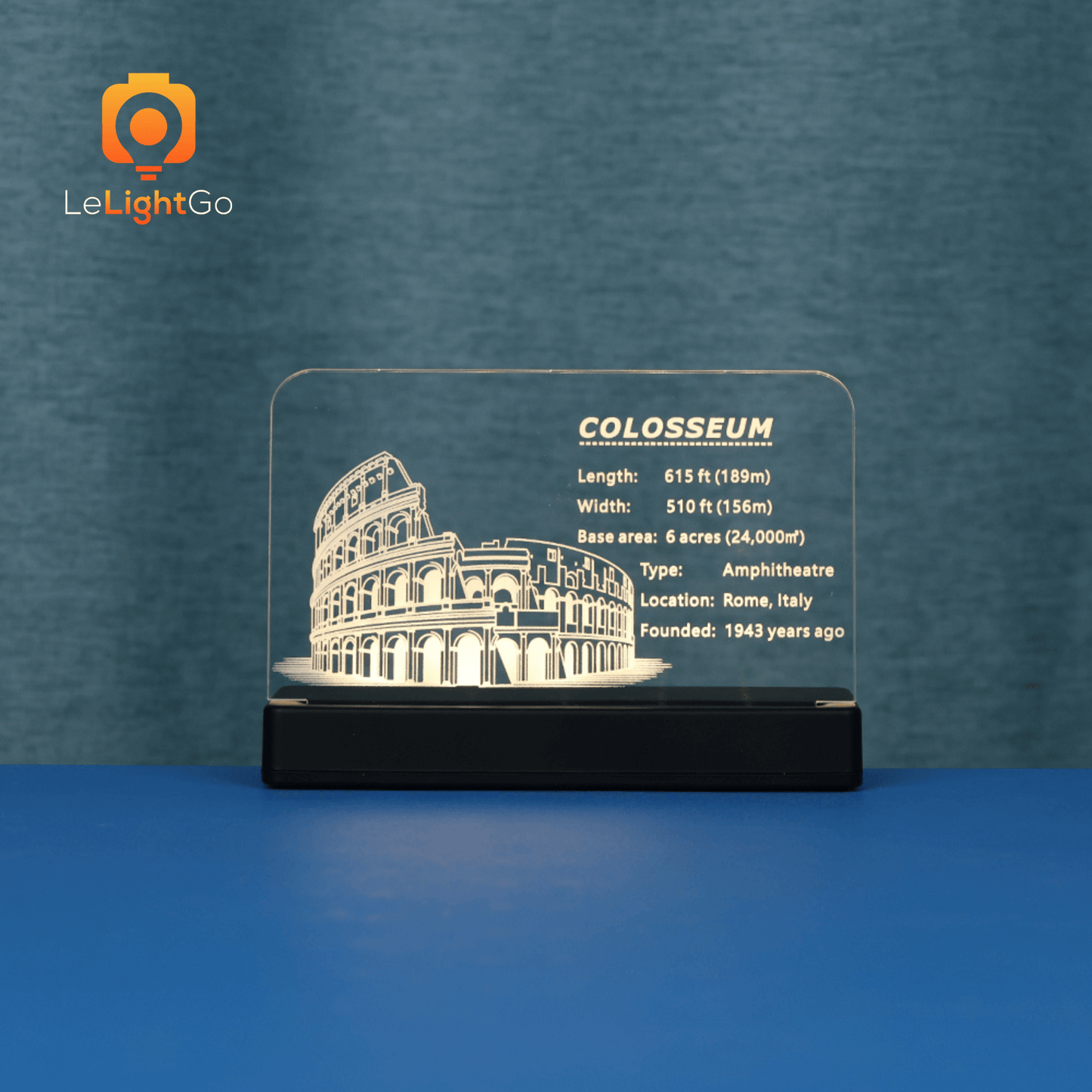 LED Nameplate for Colosseum 10276