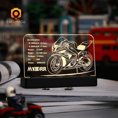 LED Nameplate for BMW M 1000 RR 42130