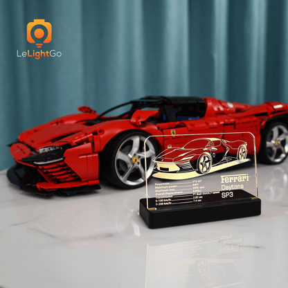 LED Nameplate for Ferrari Daytona SP3 42143