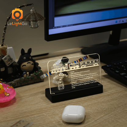 LED Nameplate for Hogwarts Express – Collectors' Edition 76405