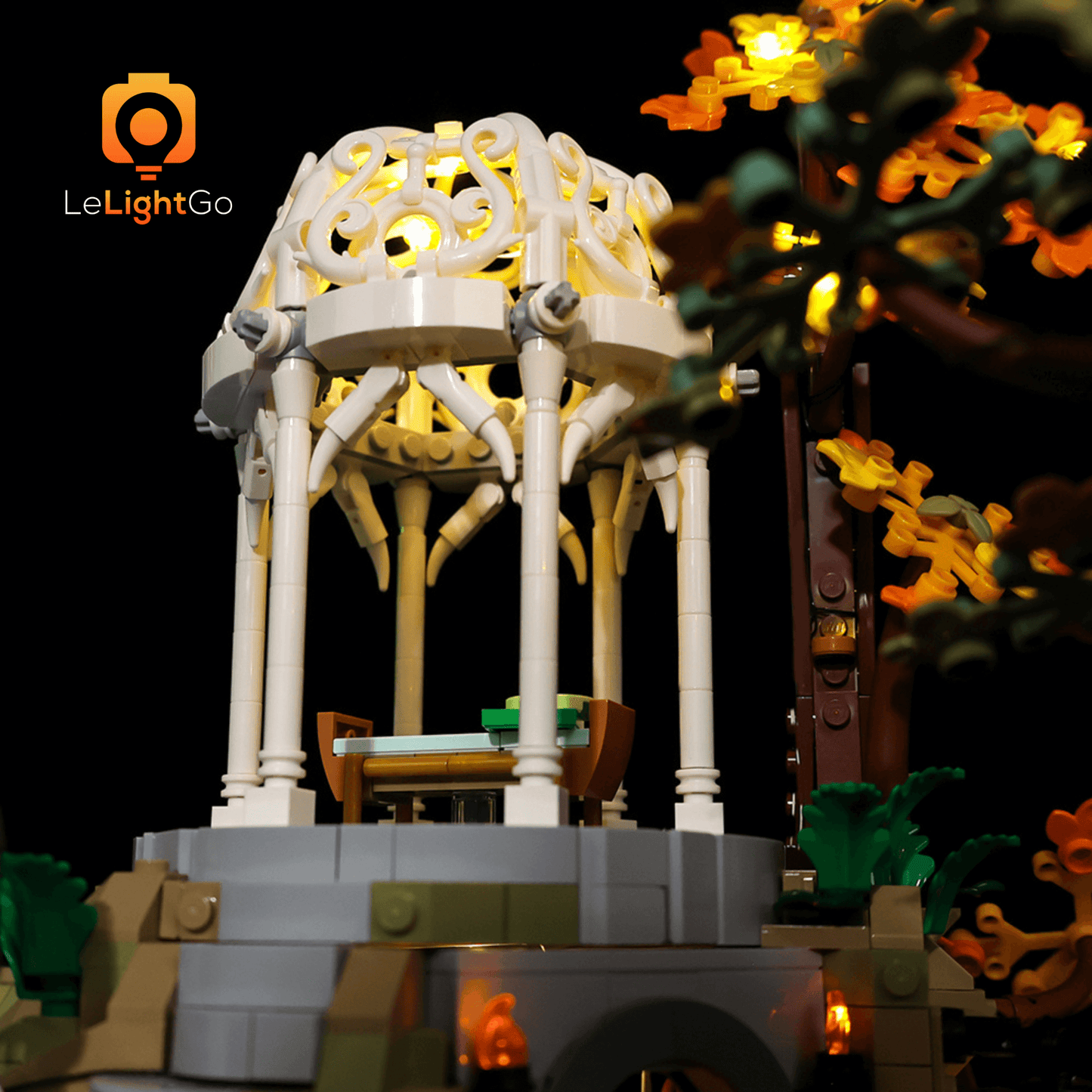 Light Kit For THE LORD OF THE RINGS: RIVENDELL 10316