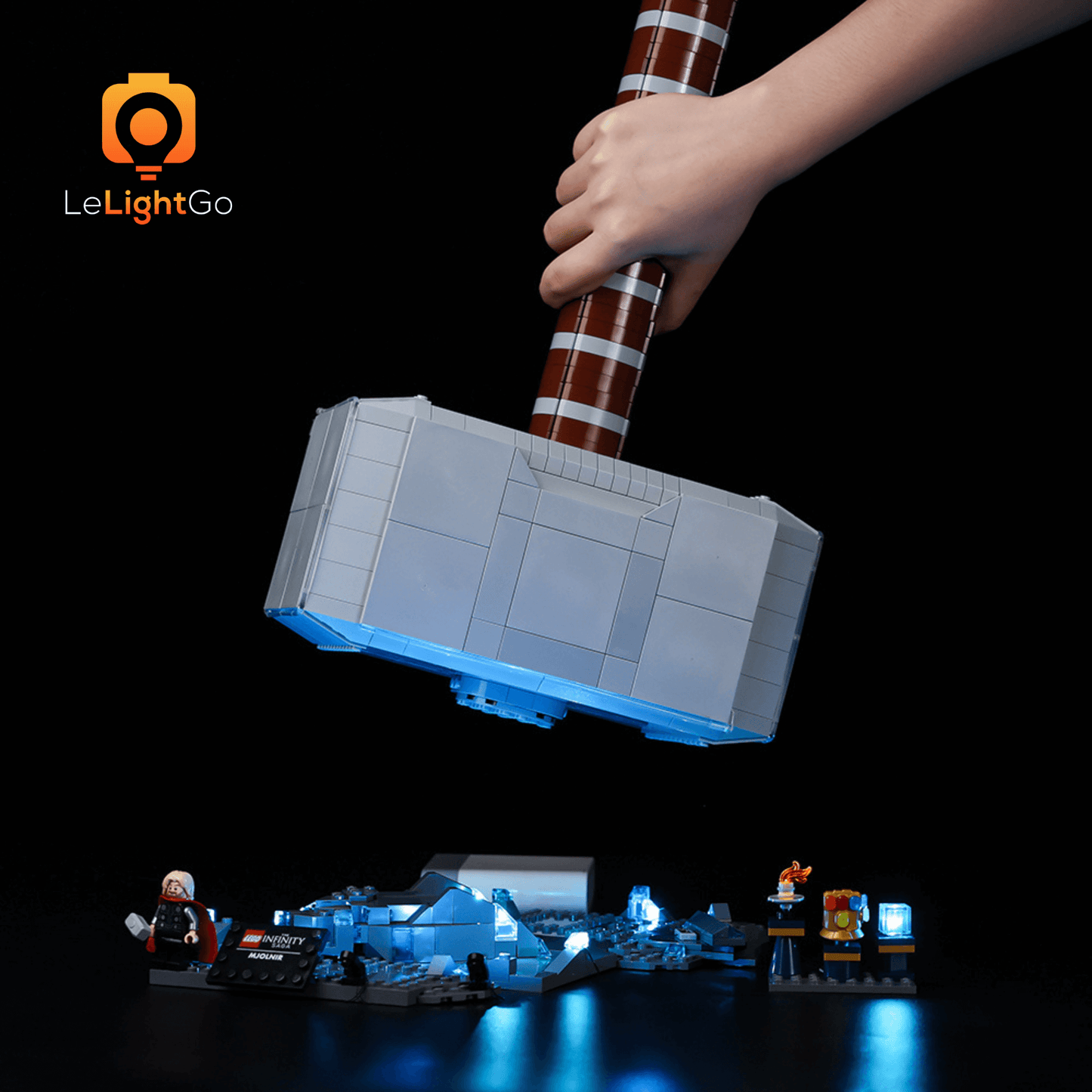 Light Kit For Thor's Hammer 76209