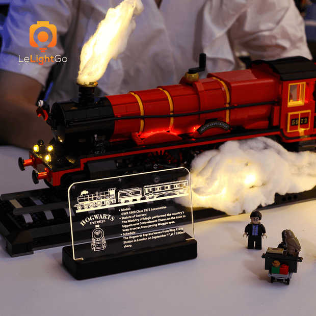 LED Nameplate for Hogwarts Express – Collectors' Edition 76405