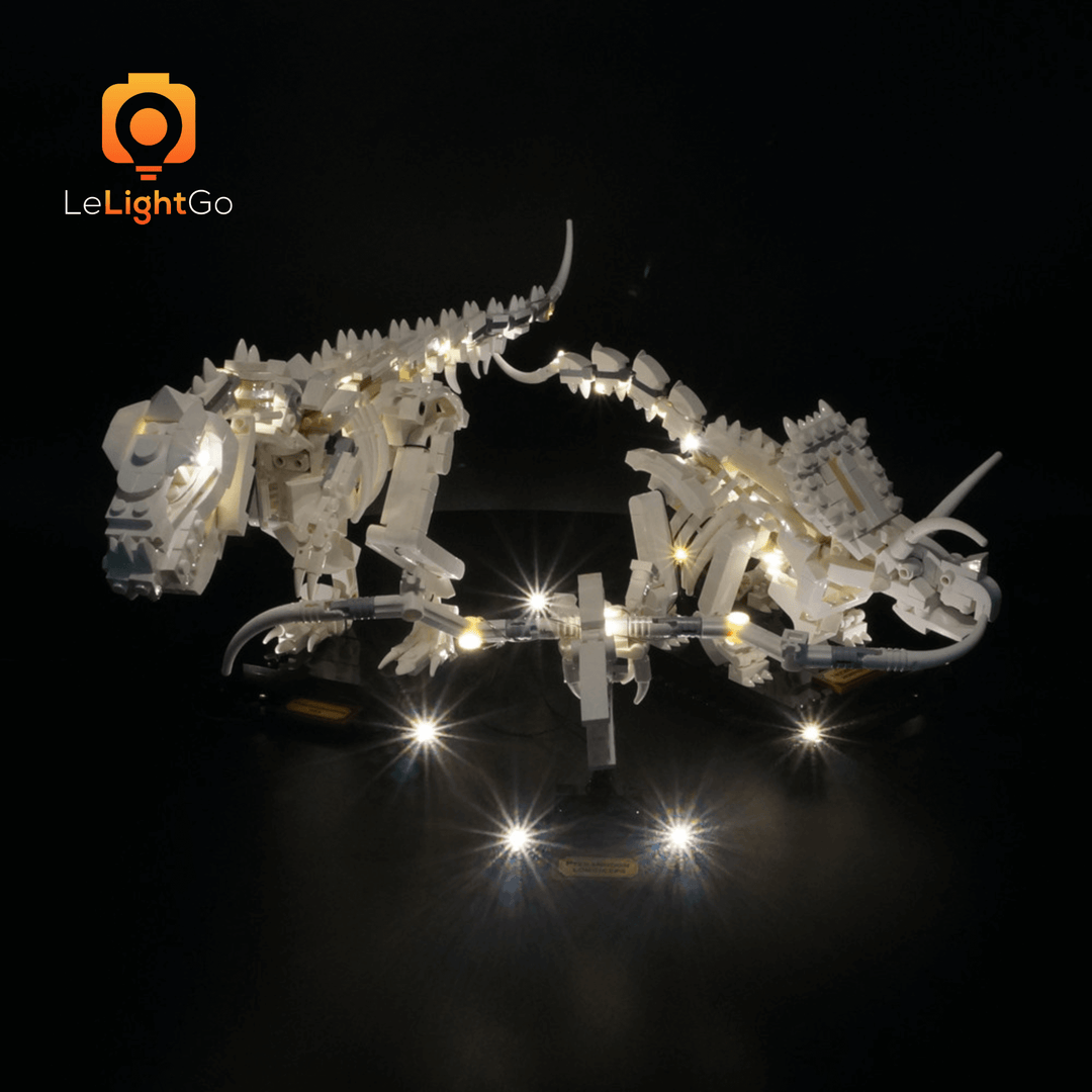 Light Kit For Dinosaur Fossils 21320 LeLightGo
