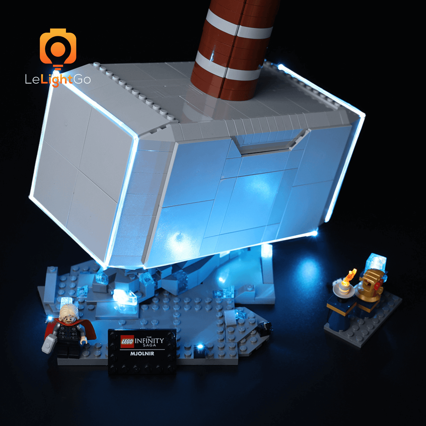 Light Kit For Thor's Hammer 76209
