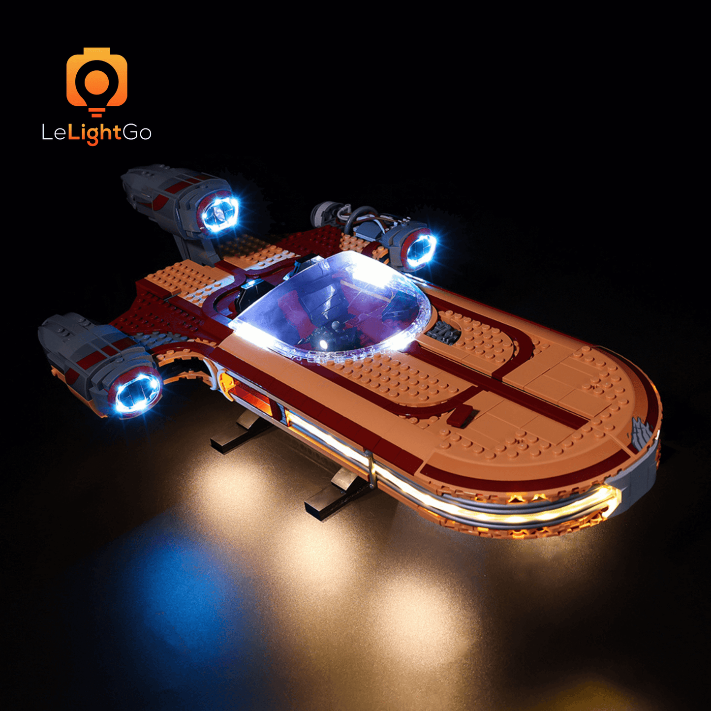 Light Kit For Luke Skywalker’s Landspeeder 75341