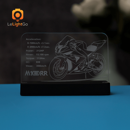 LED Nameplate for BMW M 1000 RR 42130