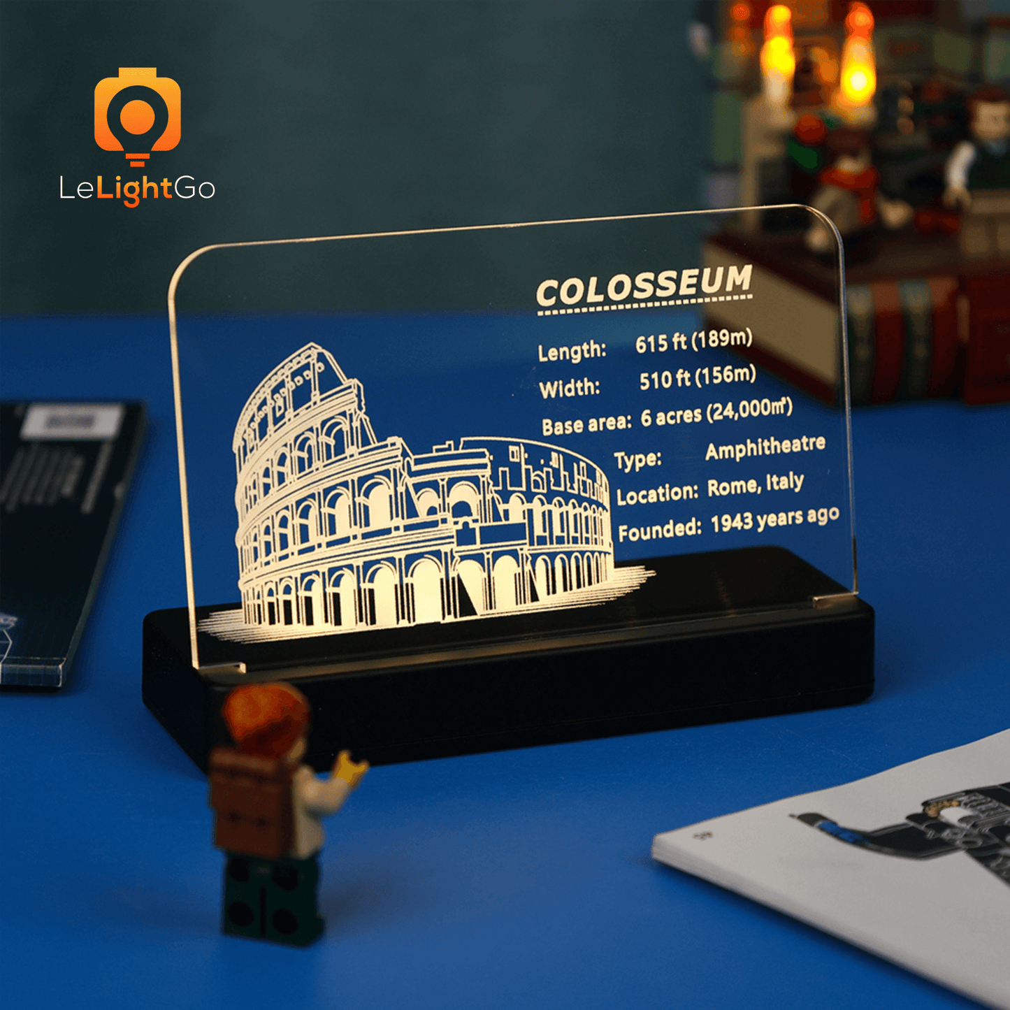 LED Nameplate for Colosseum 10276