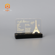 LED Nameplate for Eiffel Tower 10307