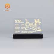 LED Nameplate for NASA Space Shuttle Discovery 10283