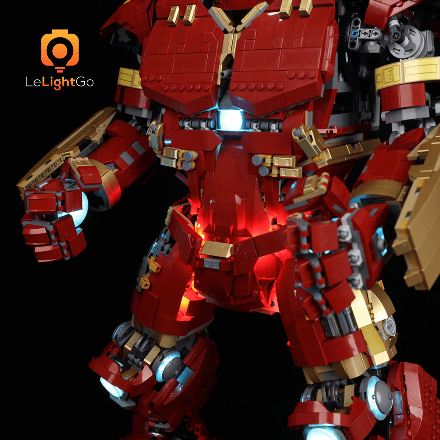 Light Kit For Hulkbuster 76210