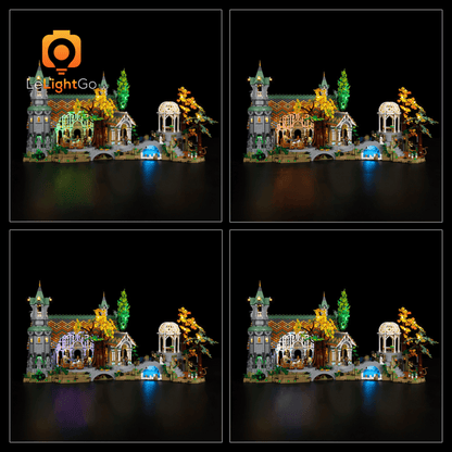 Light Kit For THE LORD OF THE RINGS: RIVENDELL 10316