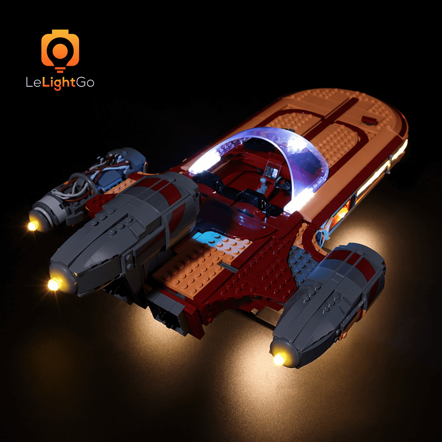 Light Kit For Luke Skywalker’s Landspeeder 75341