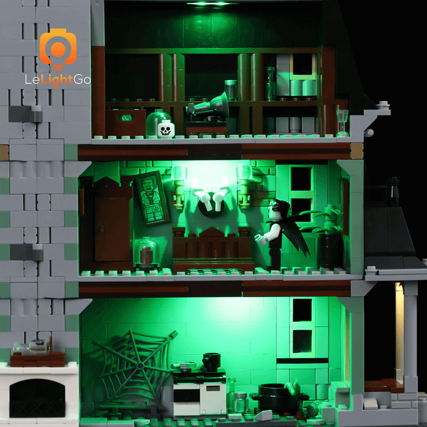 LIGHT KIT FOR MONSTER FIGHTERS HAUNTED HOUSE 10228