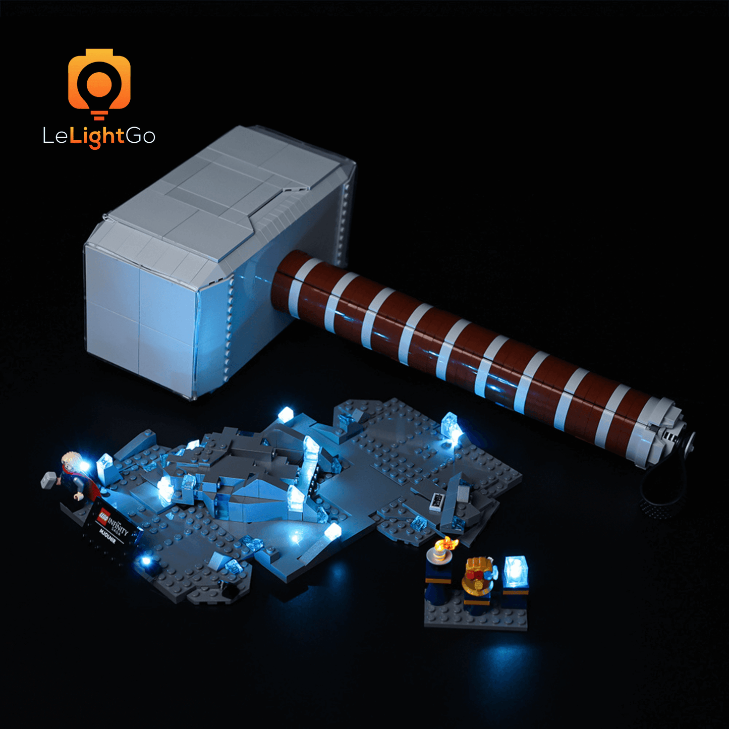 Light Kit For Thor's Hammer 76209