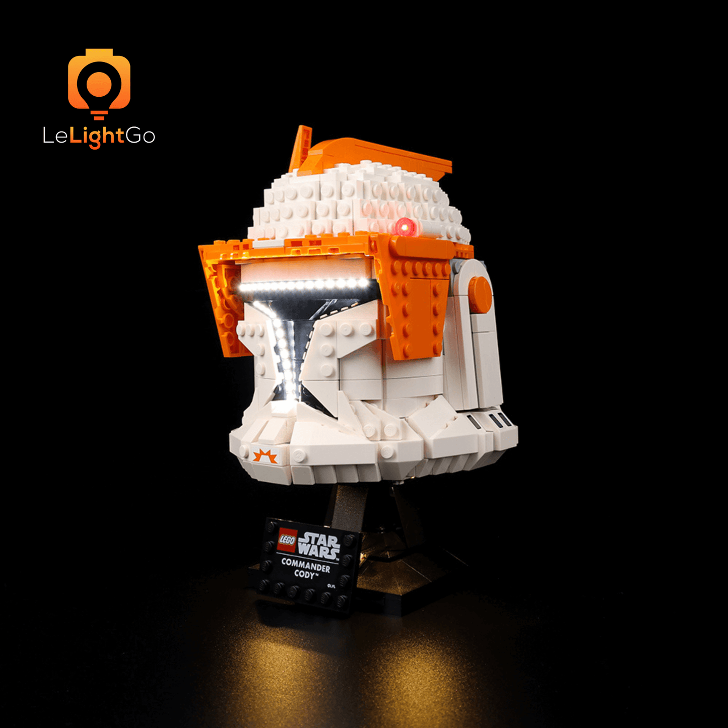 Light Kit For Clone Commander Cody Helmet 75350